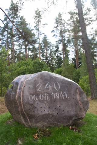 Holocaust memorial Latvia